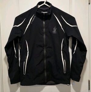 Sunice Zephal Cabot Golf Womens Small Jacket Cape Breton Full Zip Black
